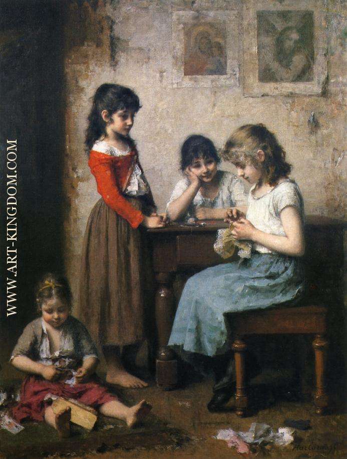 The Young Seamstress