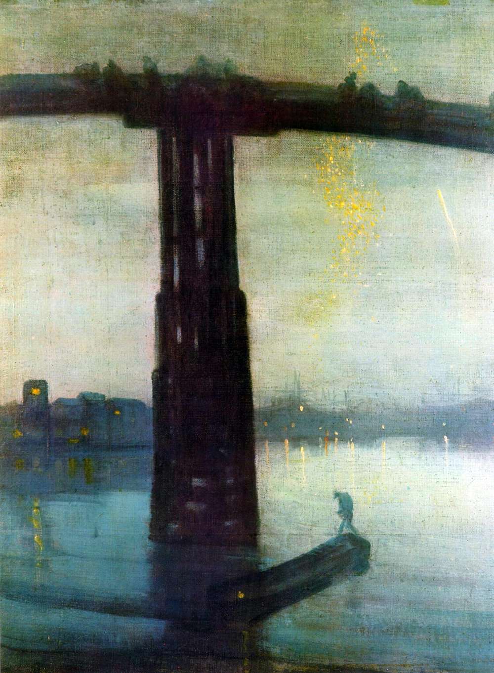 Nocturne in Blue and Gold Old Battersea Bridge