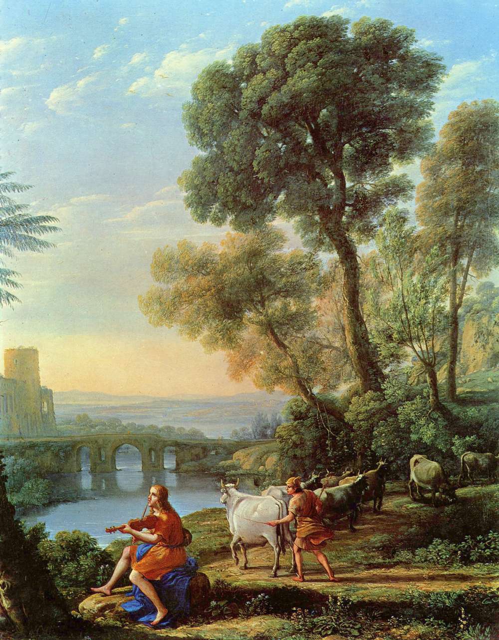 Landscape with Apollo and Mercury 