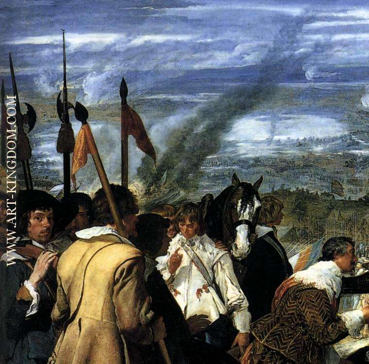 Diego Velazquez The Surrender of Breda detail1 