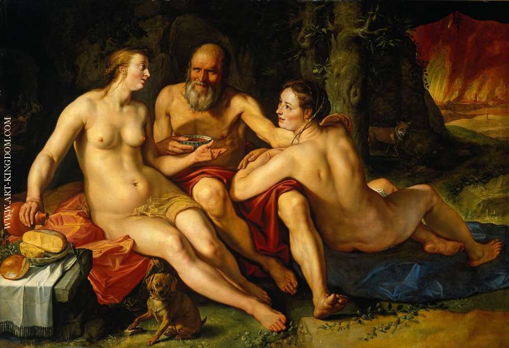 Lot and his daughters