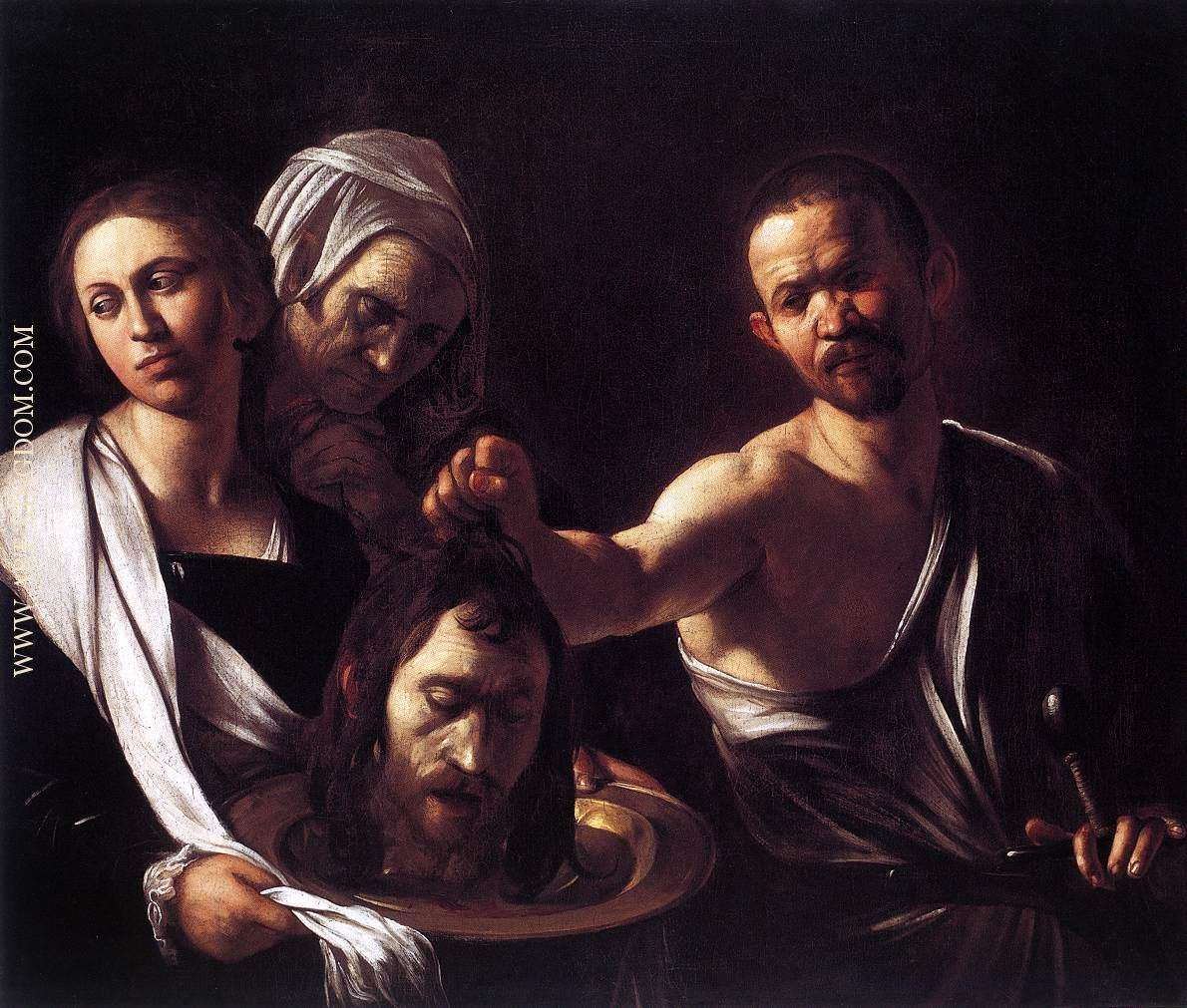 Salome With The Head Of St John The Baptist 1607