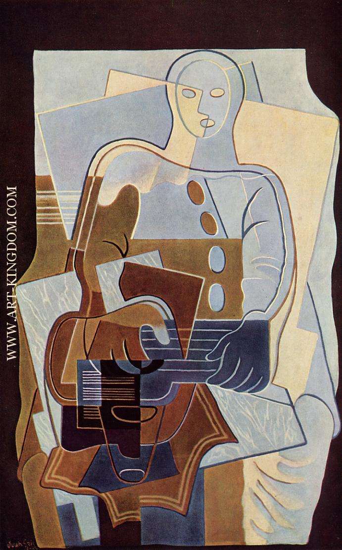 Pierrot with Guitar 