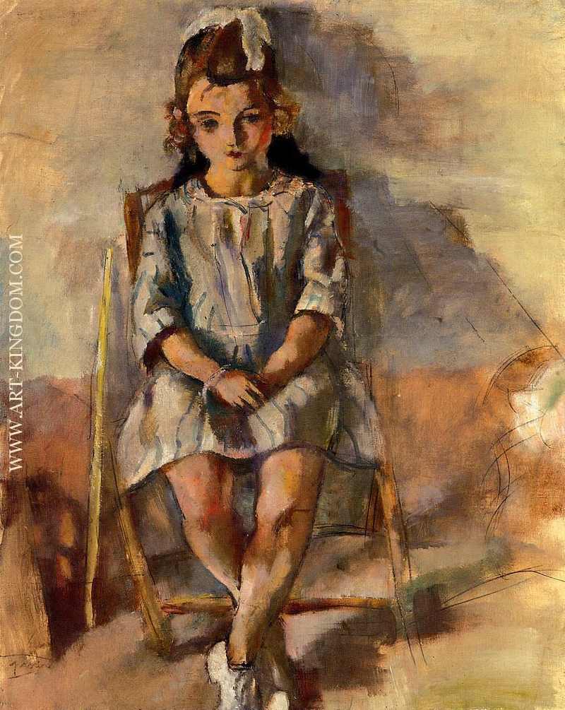 Seated Young Girl 3