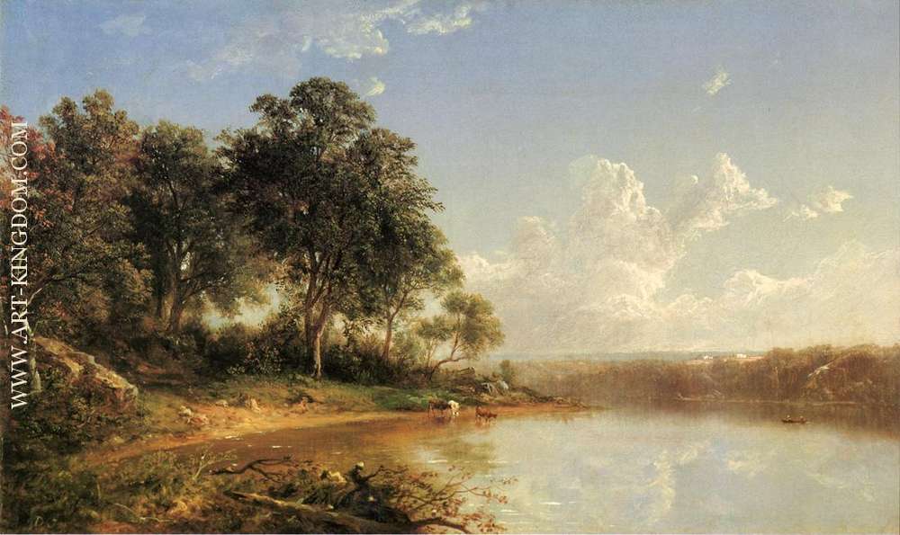 Afternoon along the Banks of a River