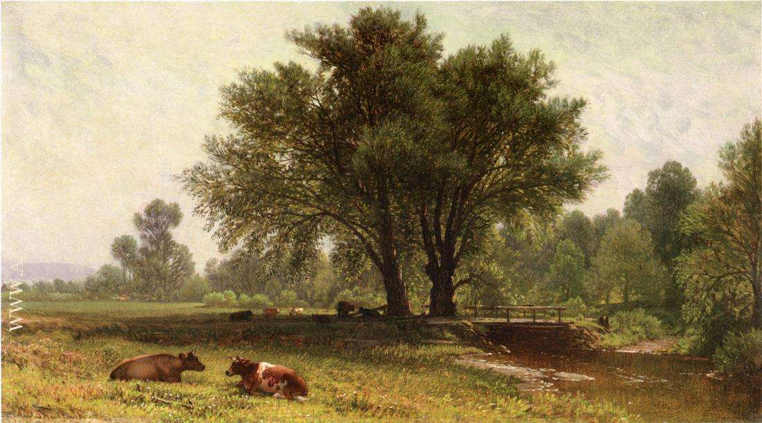 Landscape with Cows