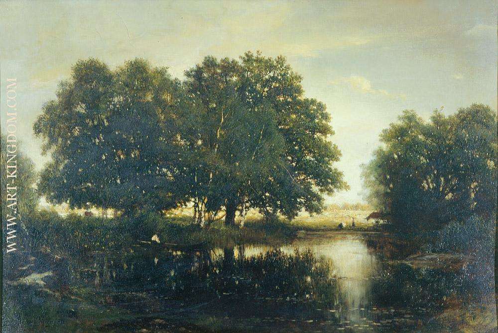 Untitled Barbizon Landscape 