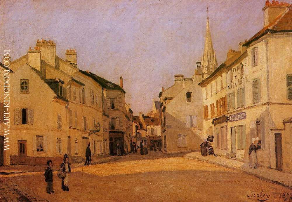 Square in Argenteuil also known as Rue de la Chaussee 