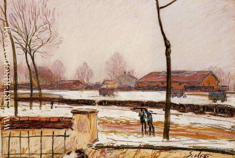 Winter Landscape Moret