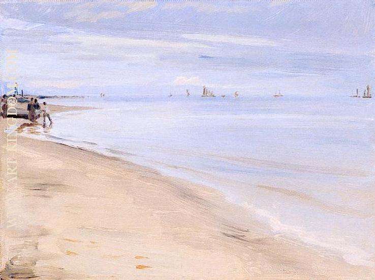 Peder Severin Kr yer Playa de Skagen 1889