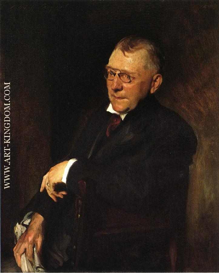 Portrait of James Whitcomb Riley