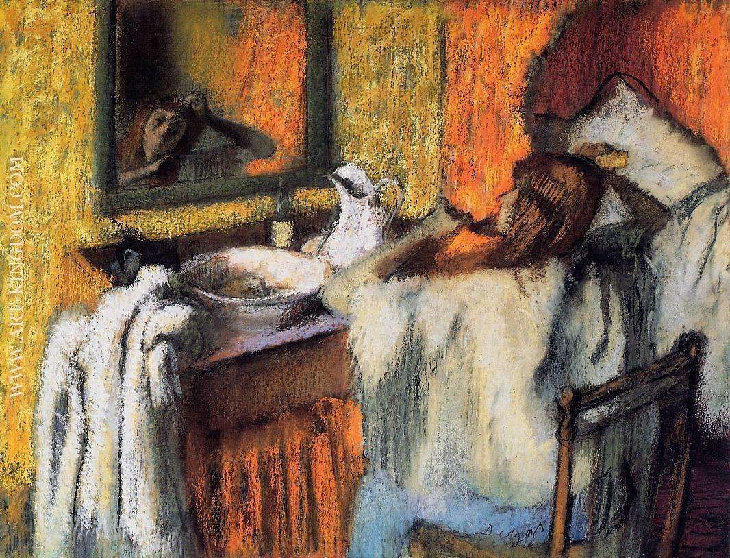 Woman at Her Toilette 