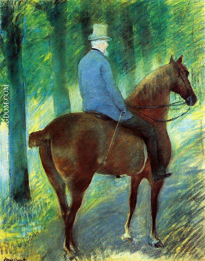 Mr Robert S Cassatt on Horseback