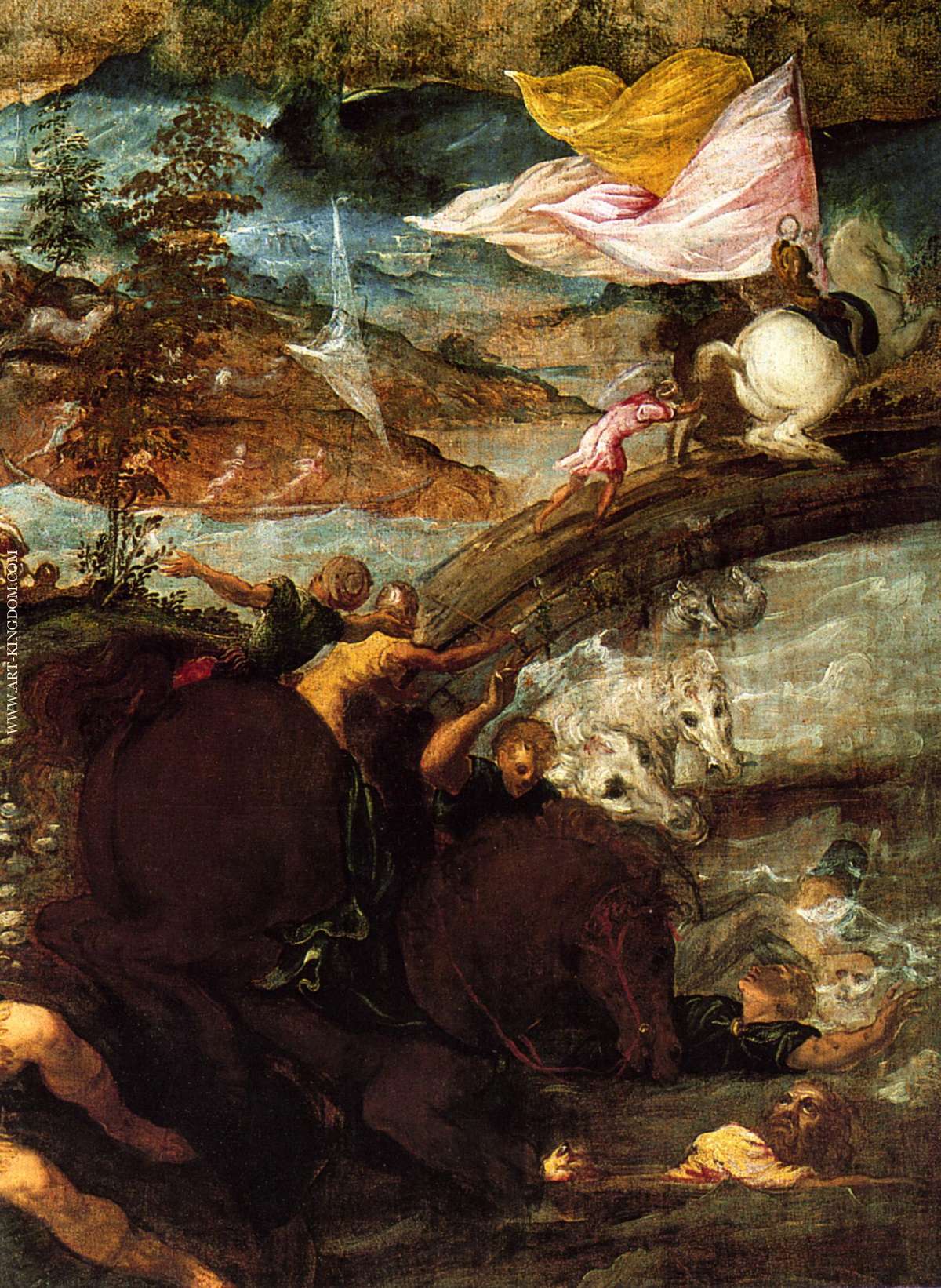 The Conversion of Saul detail 