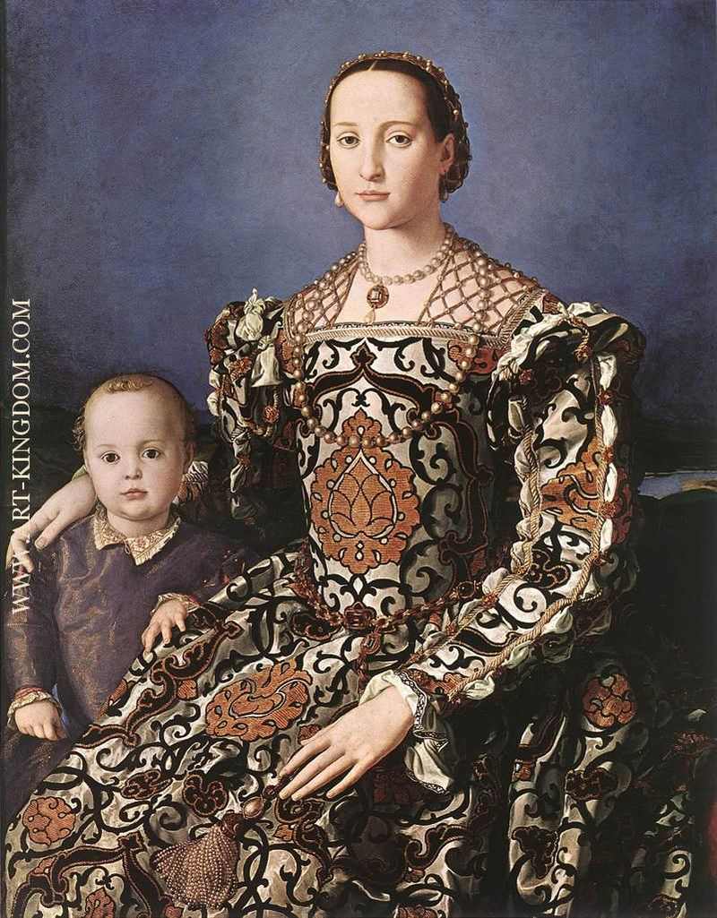 Eleonora of Toledo with her son Giovanni de Medici