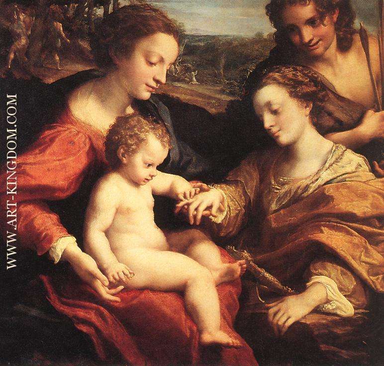 The Mystic Marriage of St Catherine