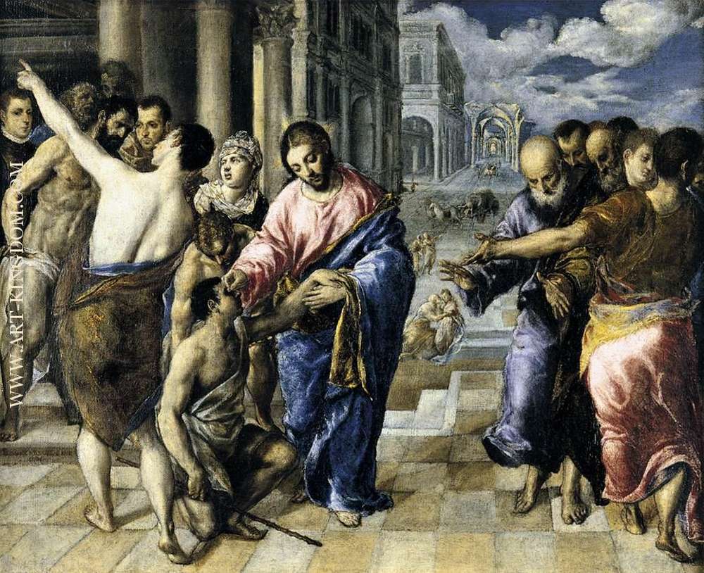 Christ Healing the Blind 