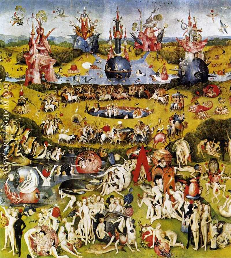 Triptych of Garden of Earthly Delights central panel 