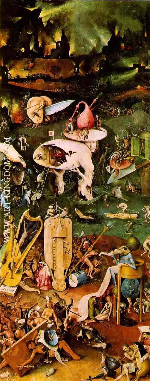 Garden of Earthly Delights right wing