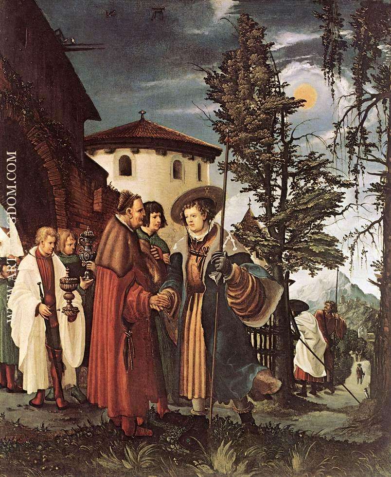 The Departure of Saint Florian