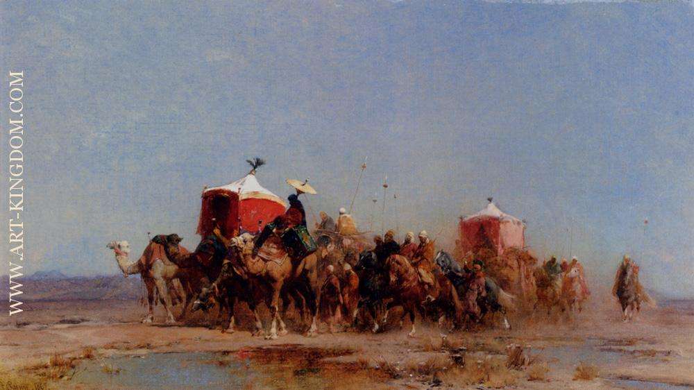 Caravan In The Desert