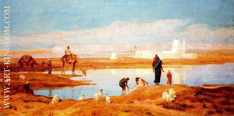 Women Collecting Water from the Nile