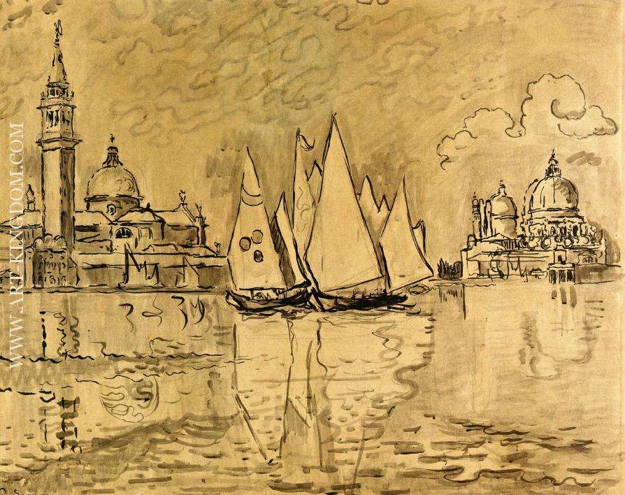 Paul Signac Study for Venice Morning 