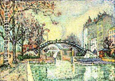 Paul Signac The Canal Saint Martin Paris