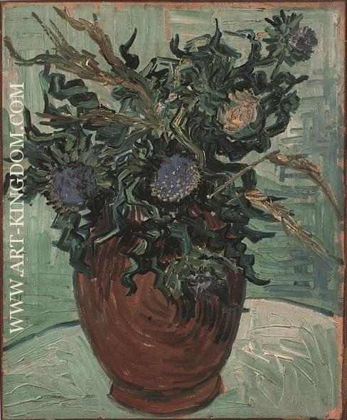 Vase et fleurs 1 1890