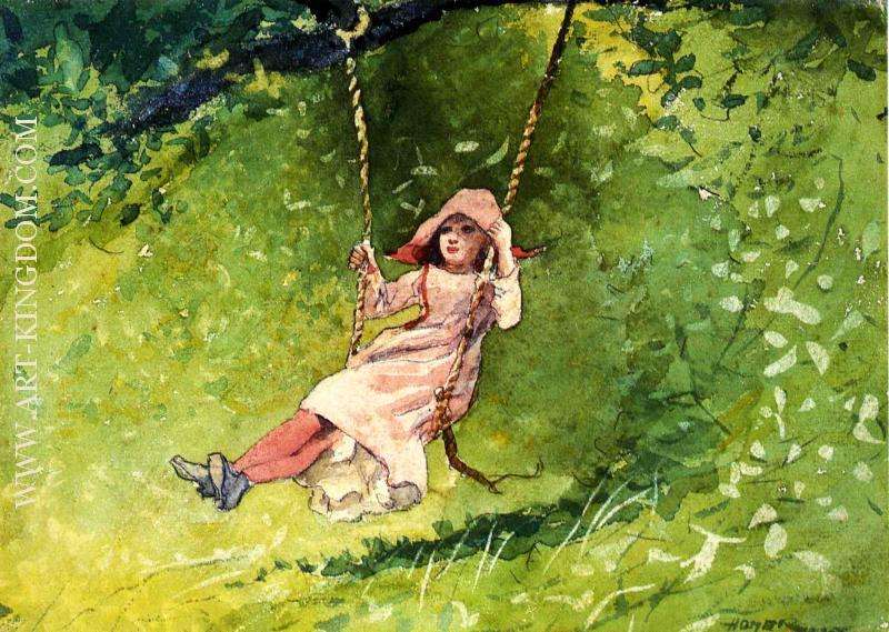 Girl on a Swing