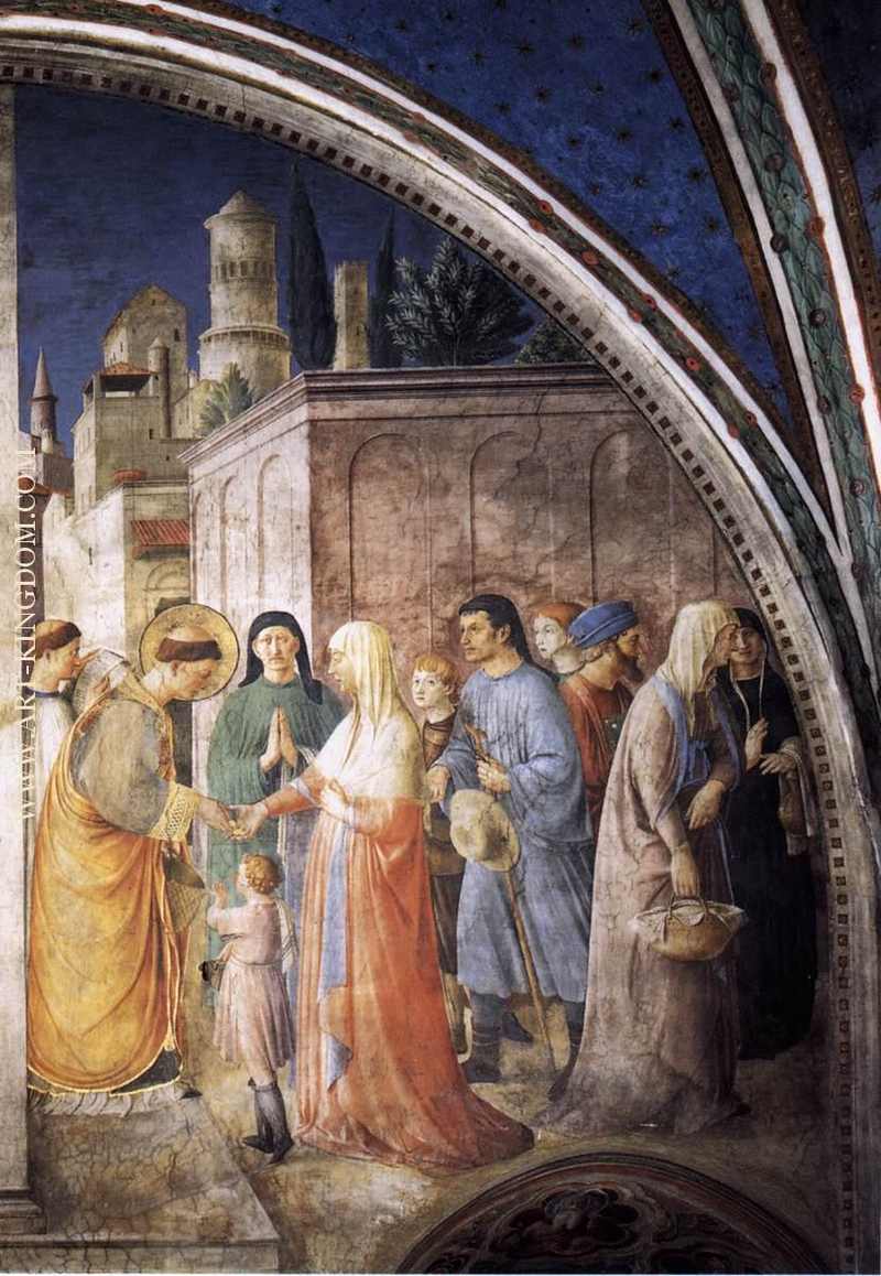 St Stephen Distributing Alms