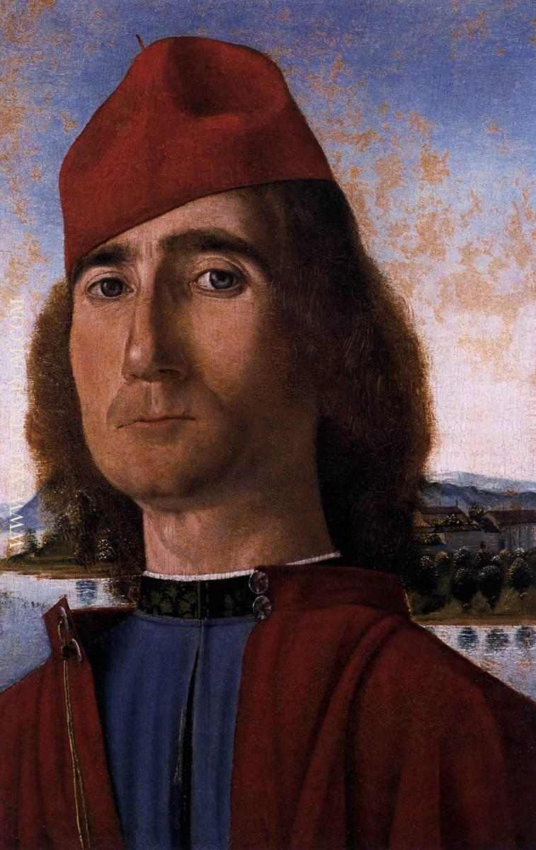 Portrait of an Unknown Man with Red Beret