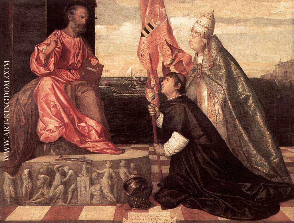 Pope Alexander IV Presenting Jacopo Pesaro to St Peter