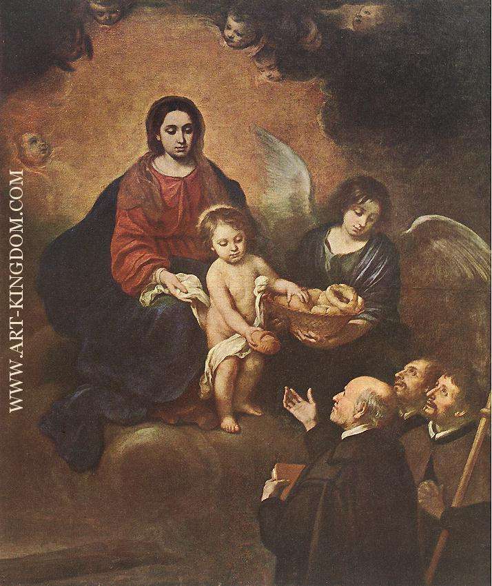 The Infant Jesus Distributing Bread to Pilgrims