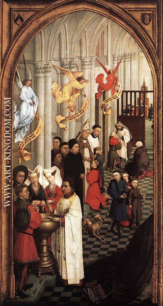 Seven Sacraments Altarpiece Left Wing 