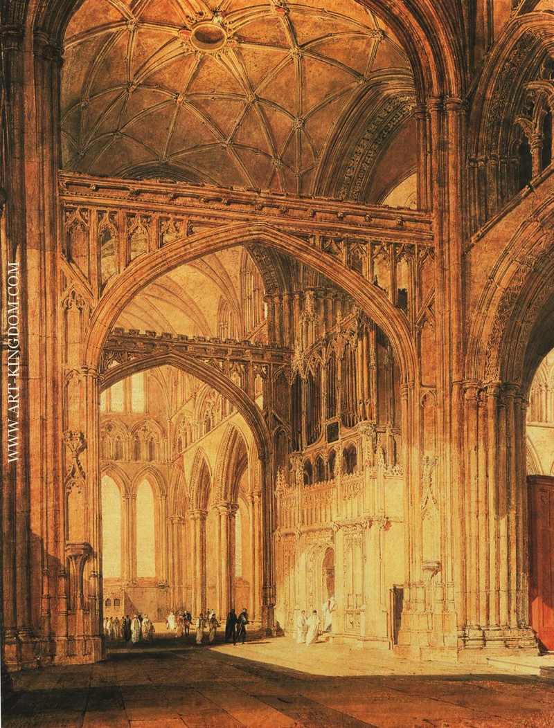 Interior of Salisbury Cathedral