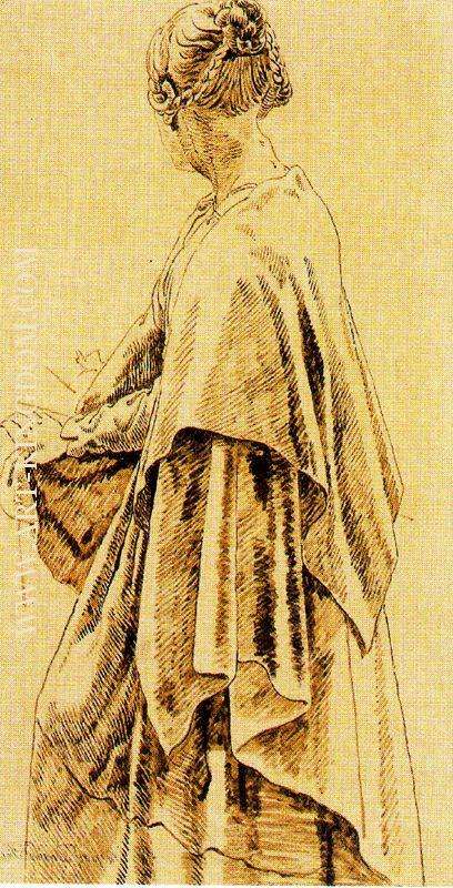 Woman in a Shawl