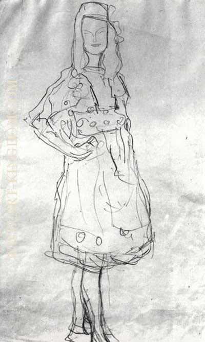 Study for Portrait of M da Primavesi 