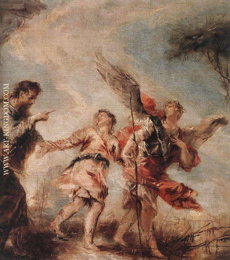 The Departure of Tobias  1750