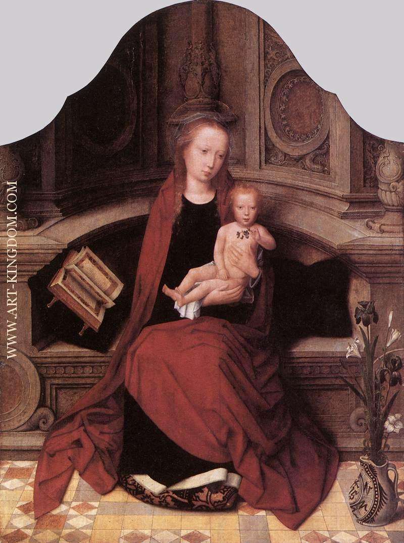 Virgin and Child Enthroned