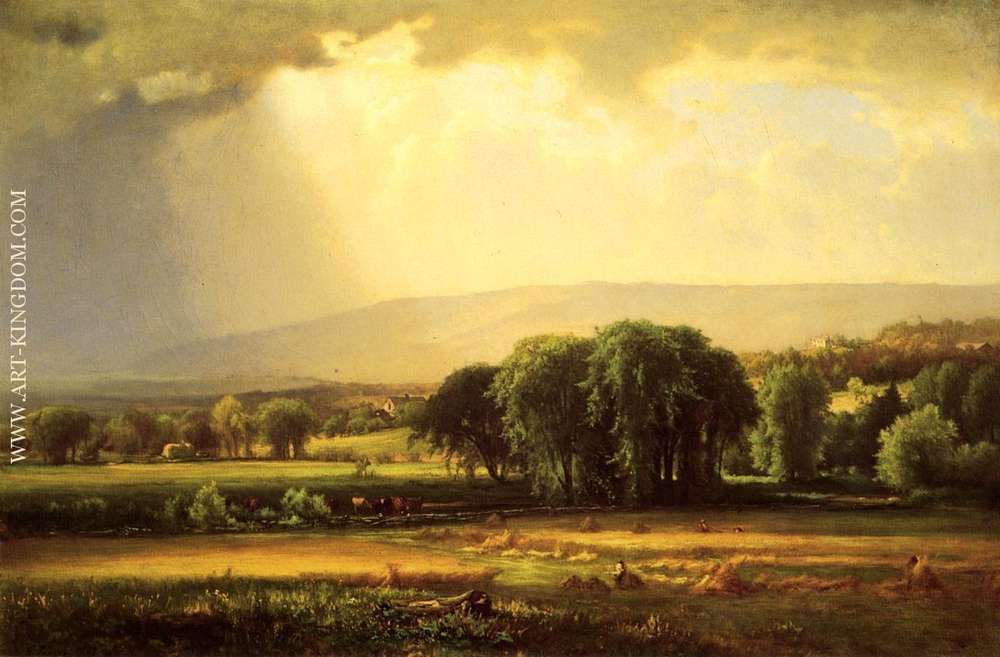 Harvest Scene in the Delaware Valley