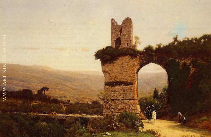 Rome, the Appian Way 1870