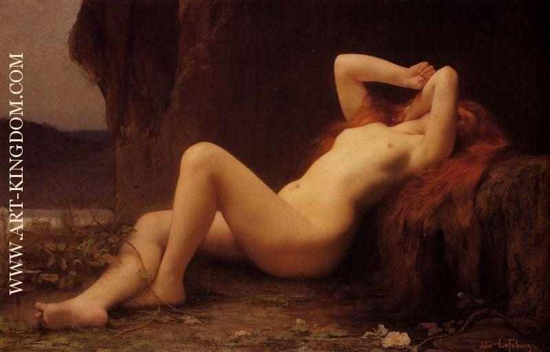 Mary Magdalene In The Cave