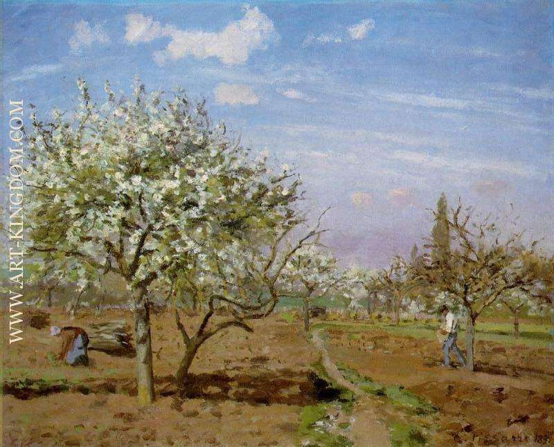 Orchard in Blossom, Louveciennes