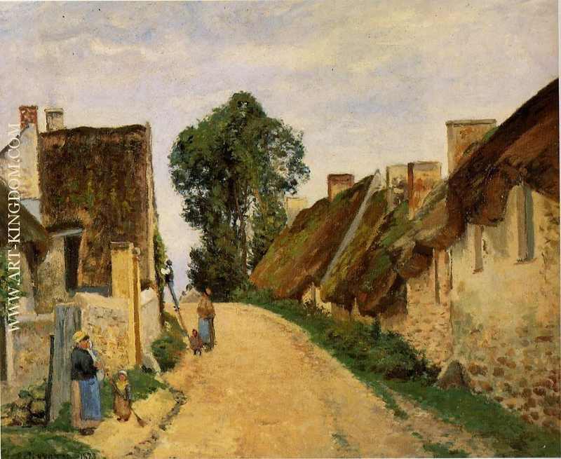 Village Street, Auvers sur Oise