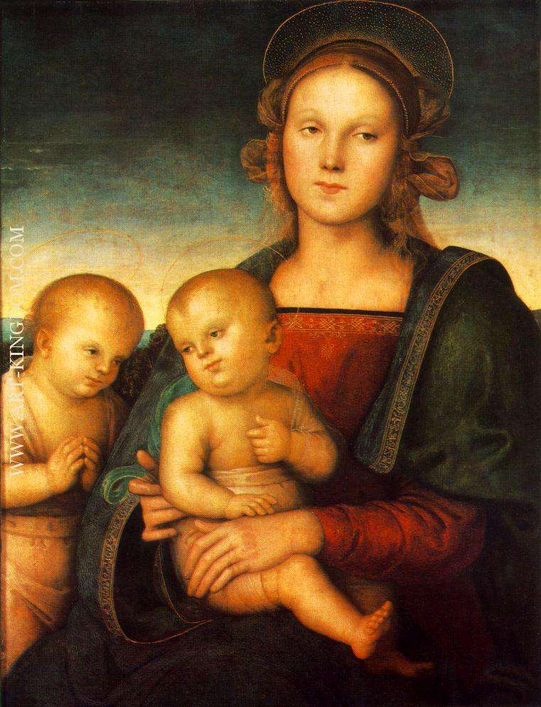 Madonna with Child and Little St John