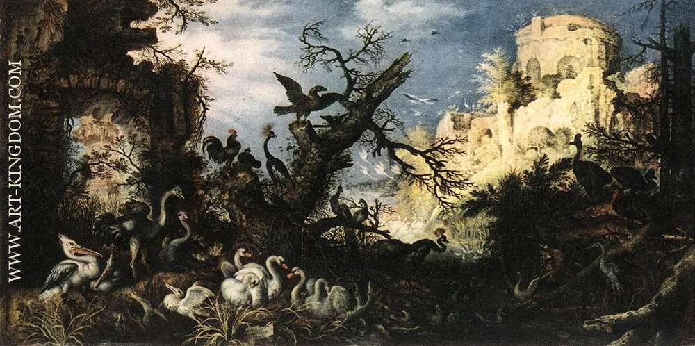 Landscape with Birds 1