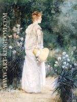 Woman in Garden