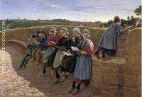 Breton Children Reading