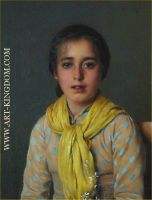 Girl with Yellow Shawl